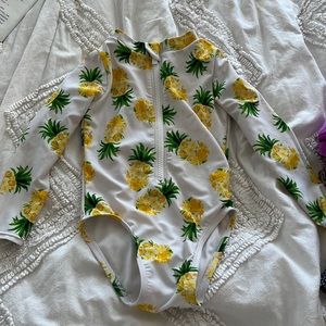 Old navy zip one piece swim 2t